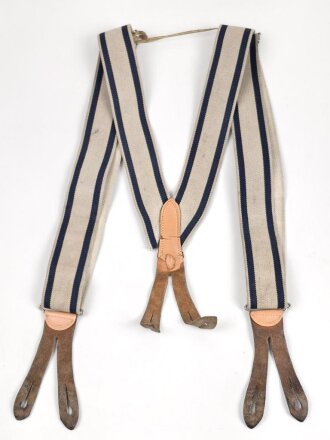 Hosenträger aus der Zeit des 2.Weltkrieg,  stark getragen