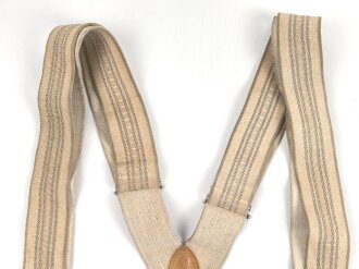 Hosenträger aus der Zeit des 2.Weltkrieg ,  getragen.