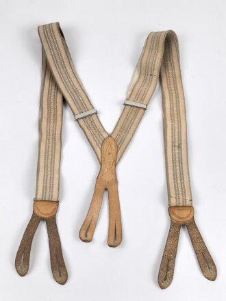 Hosenträger aus der Zeit des 2.Weltkrieg ,  getragen.
