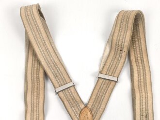 Hosenträger aus der Zeit des 2.Weltkrieg ,  getragen.