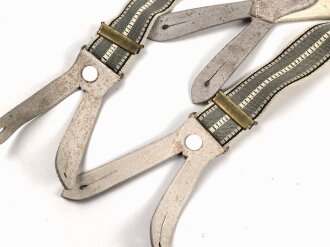 Hosenträger aus der Zeit des 2.Weltkrieg ,  getragen.