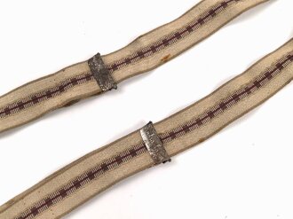 Hosenträger aus der Zeit des 2.Weltkrieg,  stark getragen