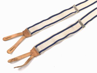 Hosenträger aus der Zeit des 2.Weltkrieg,  getragen.