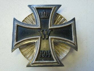 Eisernes Kreuz 1.Klasse 1914 an großer Schraubscheibe