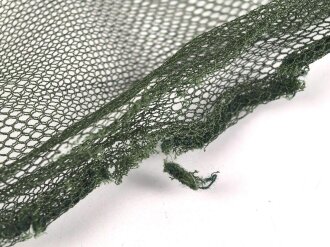 Moskitonetz Wehrmacht für über den Tropenhelm, ungebraucht, leicht beschädigt