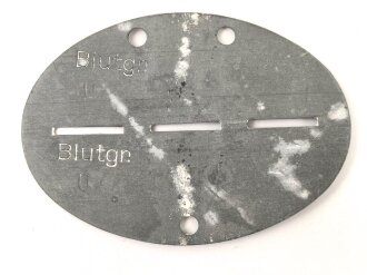 Erkennungsmarke aus Zink " Polizei Verwaltung...