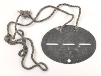 Erkennungsmarke aus Zink " Befehlshaber der Ordnungspolizei Norwegen"