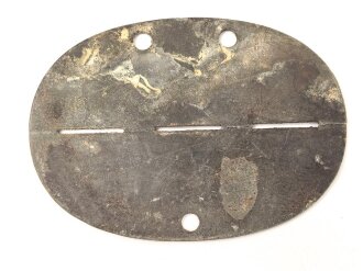 Erkennungsmarke aus Zink " Polizei Batl. No. 453"