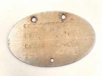 Kriegsmarine Erkennungsmarke aus Leichtmetall