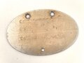 Kriegsmarine Erkennungsmarke aus Leichtmetall
