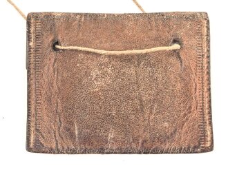 Tasche für eine Erkennungsmarke , deutlich getragenes Stück