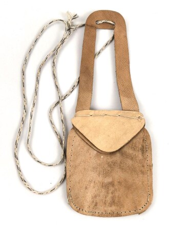 Tasche für eine Erkennungsmarke , wohl ungetragenes Stück