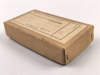 Feldpost Paket leer Wehrmacht, Maße etwa 8 x 14 x 3cm