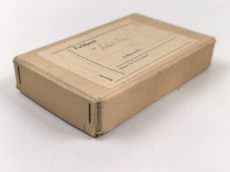 Feldpost Paket leer Wehrmacht, Maße etwa 9 x 14 x 3cm