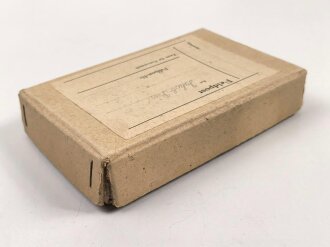 Feldpost Paket leer Wehrmacht, Maße etwa 9 x 14 x 3cm