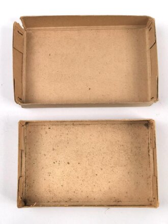 Feldpost Paket leer Wehrmacht, Maße etwa 9 x 14 x 3cm