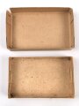 Feldpost Paket leer Wehrmacht, Maße etwa 9 x 14 x 3cm