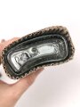 Feldpost Paket Wehrmacht, Original verpackte Glasflasche, Maße etwa 9 x 16 x 4,5cm
