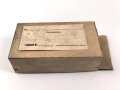 Feldpost Paket Wehrmacht, Original verpackte Glasflasche, Maße etwa 9 x 16 x 4,5cm