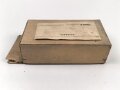 Feldpost Paket Wehrmacht, Original verpackte Glasflasche, Maße etwa 9 x 16 x 4,5cm