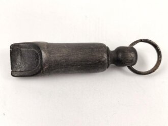 Trillerpfeife aus Holz , gebraucht