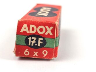 "ADOX" original verpackter Film, zu entwickeln bis Jan. 1945