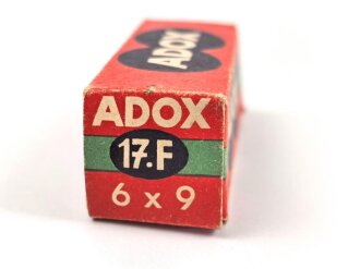 "ADOX" original verpackter Film, zu entwickeln bis Jan. 1945
