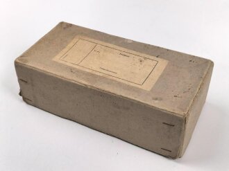 Feldpost Paket Wehrmacht, leer, Maße etwa 12 x 25 x...