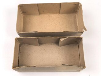 Feldpost Paket Wehrmacht, leer, Maße etwa 12 x 25 x 8cm