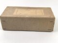 Feldpost Paket Wehrmacht, leer, Maße etwa 12 x 25 x 8cm