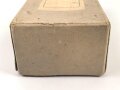 Feldpost Paket Wehrmacht, leer, Maße etwa 12 x 25 x 8cm