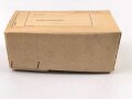 Feldpost Paket Wehrmacht " Hältfrisch, patentamtlich geschützt" , leer, Maße etwa 9 x 17 x 7cm
