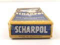 Leere Verpackung für " Scharpol" Rasierklingen
