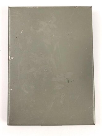 Faltbarer Rasierspiegel aus Blech, 7 ,5 x 11cm