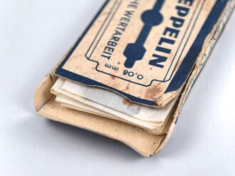 Pack " Zeppelin" Rasierklingen, unvollständig