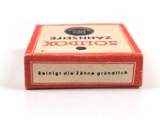 Pack " Solidox "Zahnseife, ungeöffnet, Preis in Reichsmark