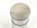 " Rotbart" Rasierseifendose aus Metall, Durchmesser 35mm, Länge 85mm