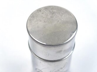 " Rotbart" Rasierseifendose aus Metall, Durchmesser 35mm, Länge 85mm