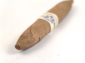 Zigarre mit Banderole Zigarillos " Für Deutsche Wehrmacht Steuerfrei"