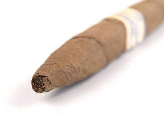 Zigarre mit Banderole Zigarillos " Für Deutsche Wehrmacht Steuerfrei"