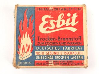 Esbit Trocken Brennstoff in der originalen Umverpackung