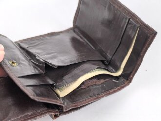 Geldbörse aus Leder, gebraucht