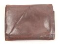 Geldbörse aus Leder, gebraucht