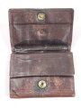 Geldbörse aus Leder, gebraucht