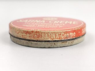 Leere Dose " Mack Satina Creme" Leer, Durchmesser 75mm