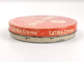 Leere Dose " Mack Satina Creme" Leer, Durchmesser 75mm