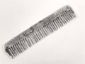 Kamm aus Leichtmetall, 12cm lang, gebraucht, verbogen