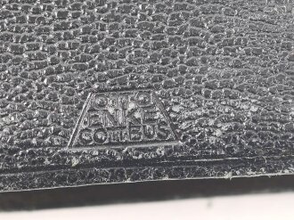 Pack Skatkarten Nr. 90 in Lederhülle. Steuerstempel