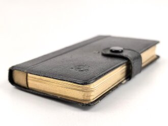 Pack Skatkarten Nr. 90 in Lederhülle. Steuerstempel