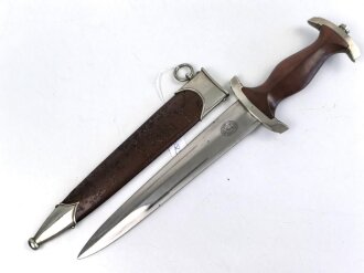 Dienstdolch für Angehörige das SA. Hersteller Carl Wüsthof Solingen, guter Gesamtzustand